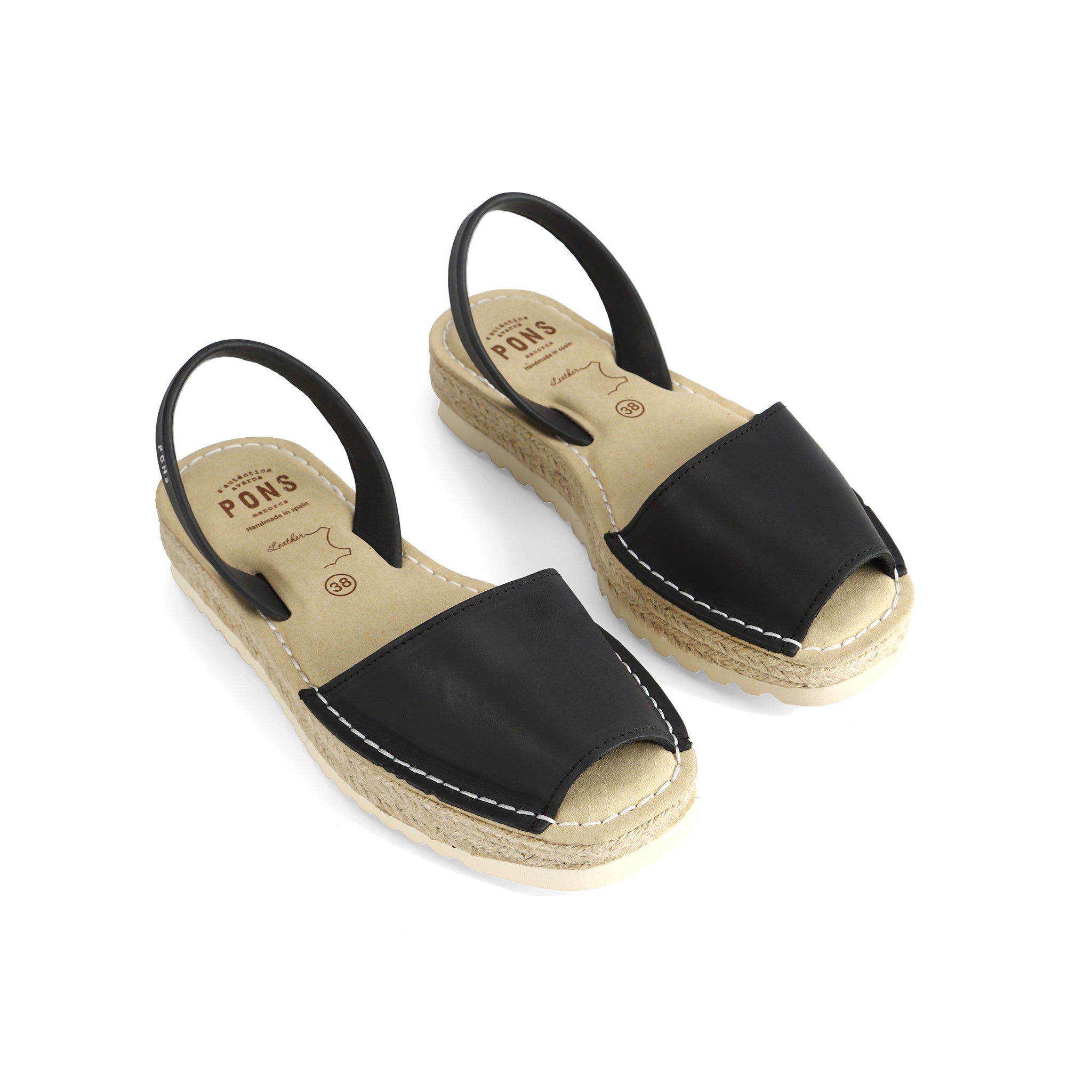 Sandalia Mallorca Negro